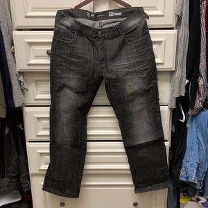 Black I.N.C. 34x30 slim straight jeans